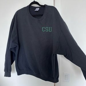 XL Cleveland State University crew neck.